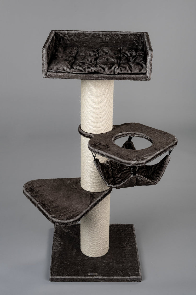 Cat Tree Royalty Crown (Taupe)