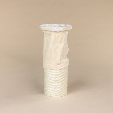 Floor-To-Ceiling Tensioner, 20 cm Sisal Poles (Cream)