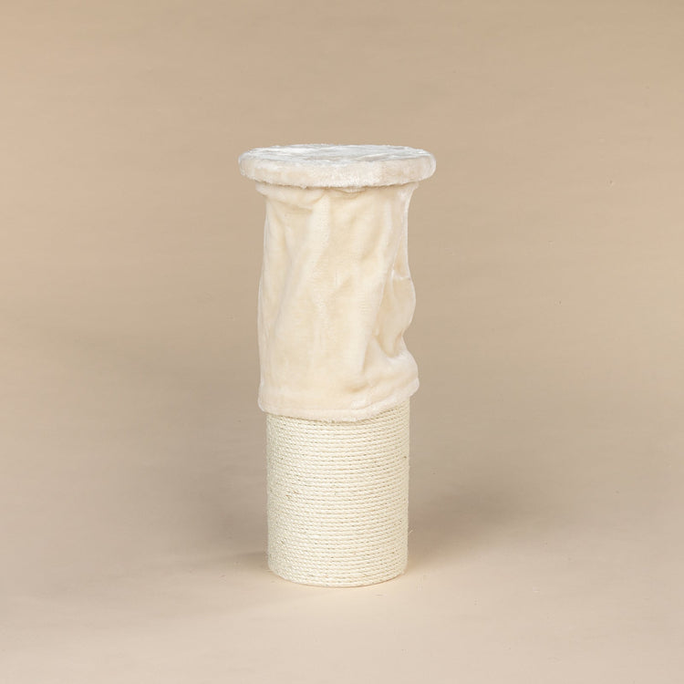 Floor-To-Ceiling Tensioner, 20 cm Sisal Poles (Cream)