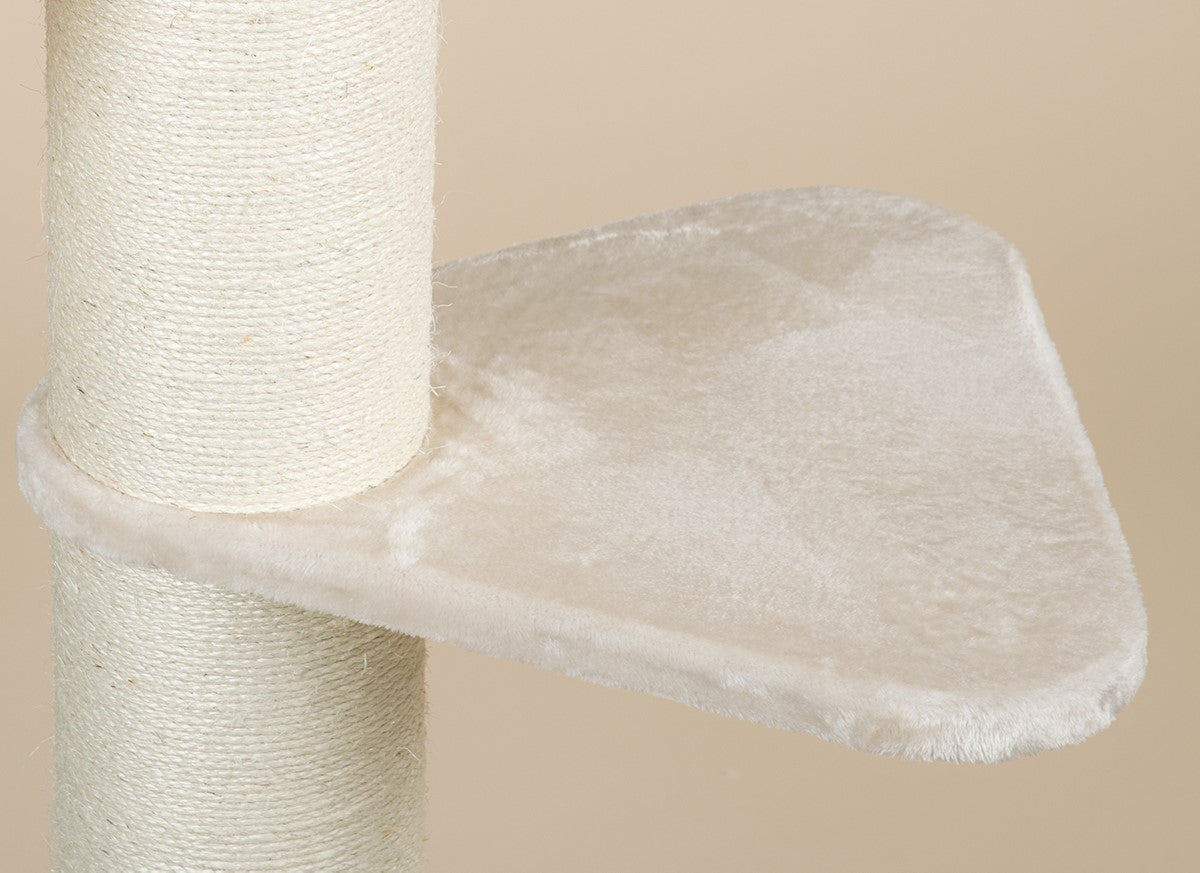 Large, Cream Lying Area Step Triangular (for 12, 15 or 20 cm poles)