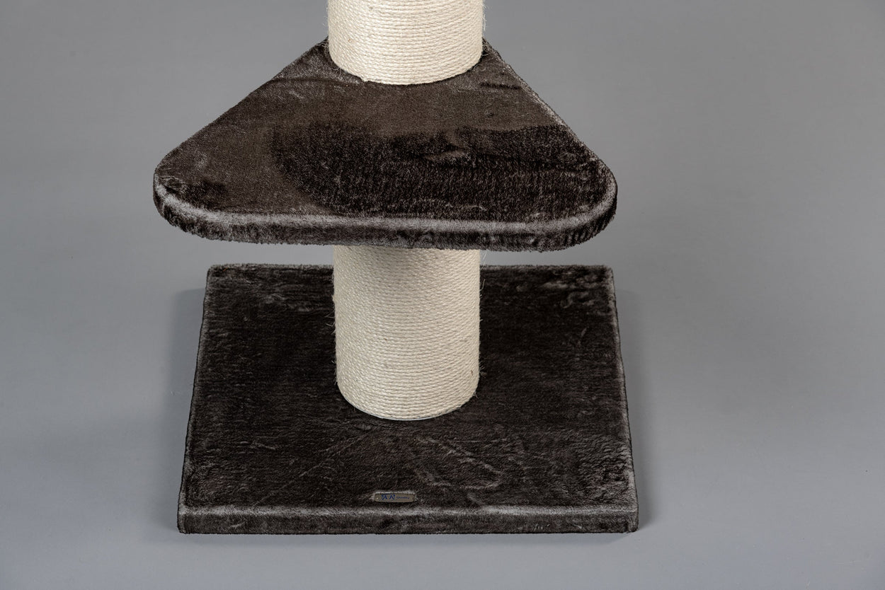 Large, Taupe Lying Area Step Triangular (for 12, 15 or 20 cm poles)