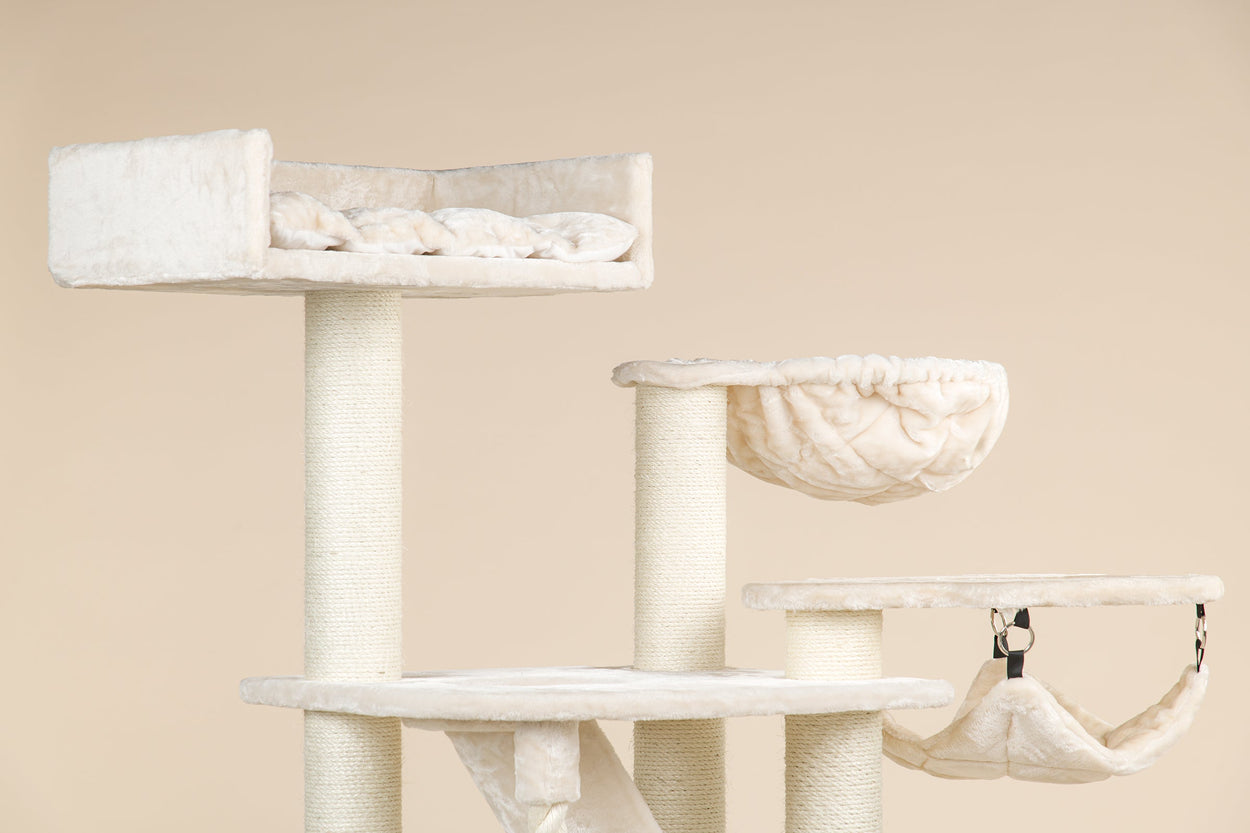 Cat Tree Kilimandjaro de Luxe Crown (Cream)