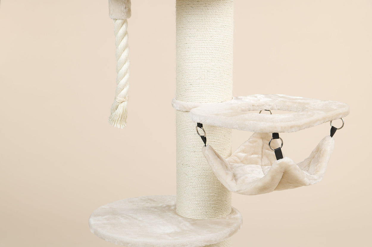 Cat Tree Maine Coon Sleeper Crown (Cream)