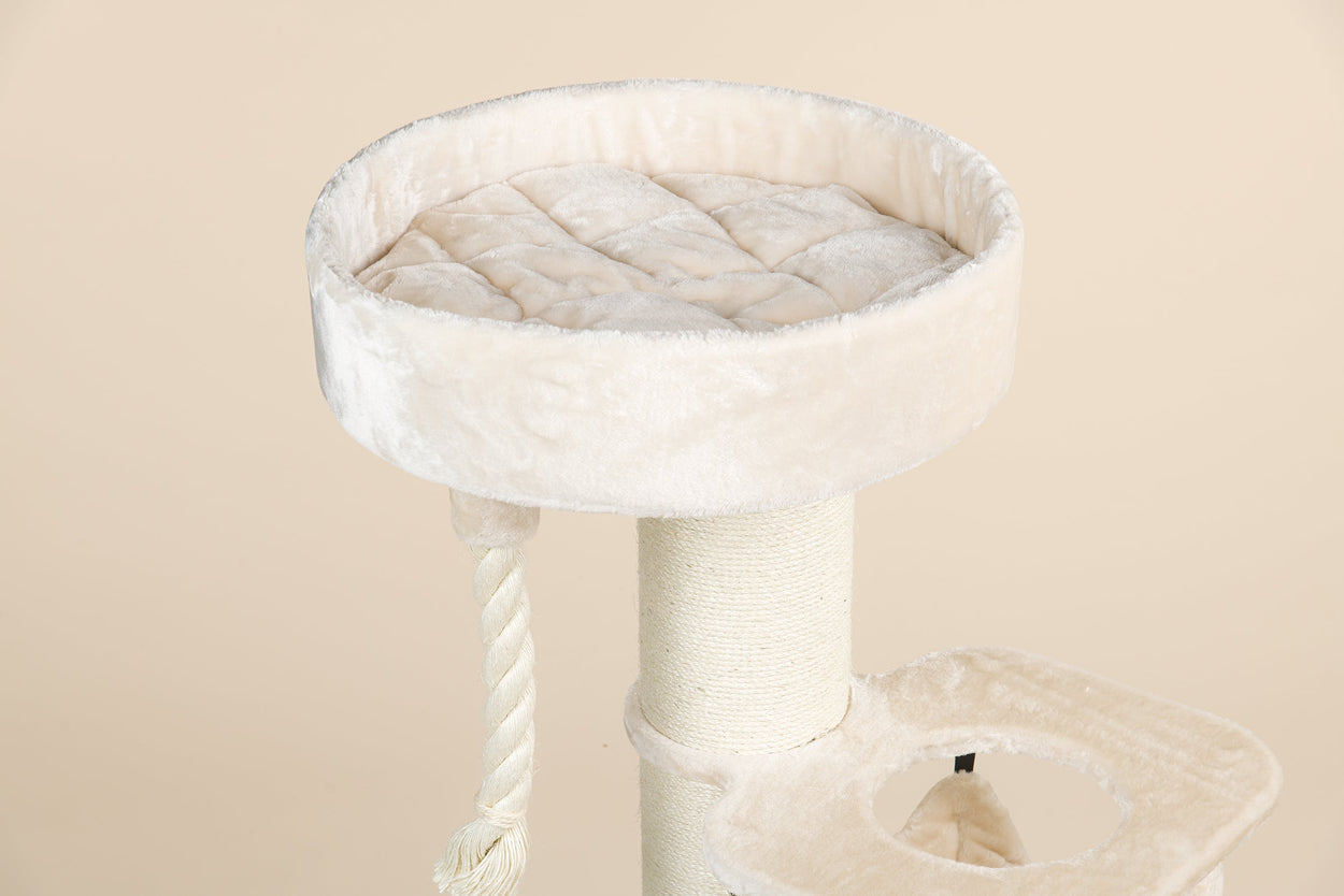 Cat Tree Maine Coon Sleeper Crown (Cream)