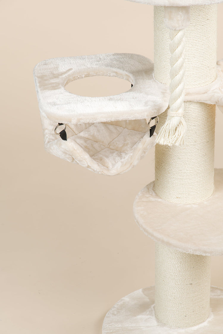 Cat Tree Maine Coon Sleeper Crown Plus (Cream)