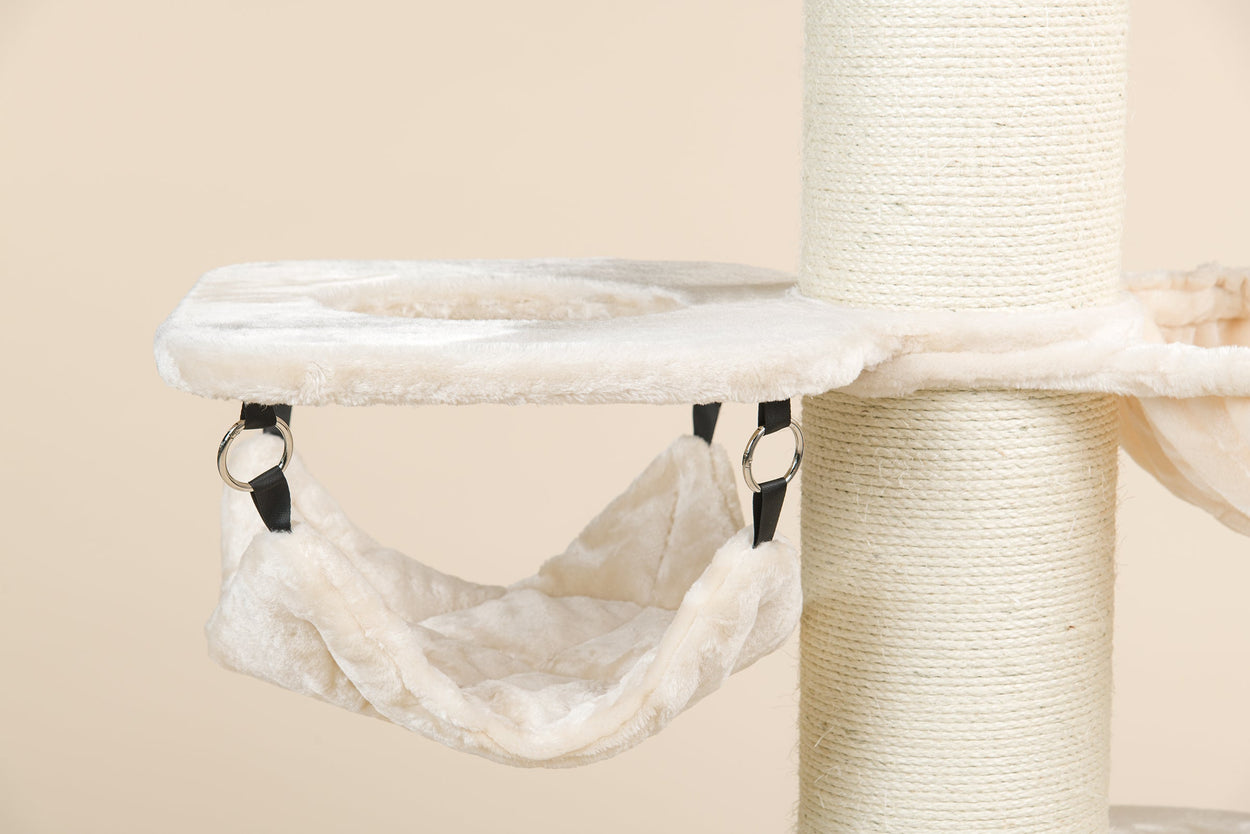 Cat Tree Maine Coon Sleeper Crown Plus (Cream)