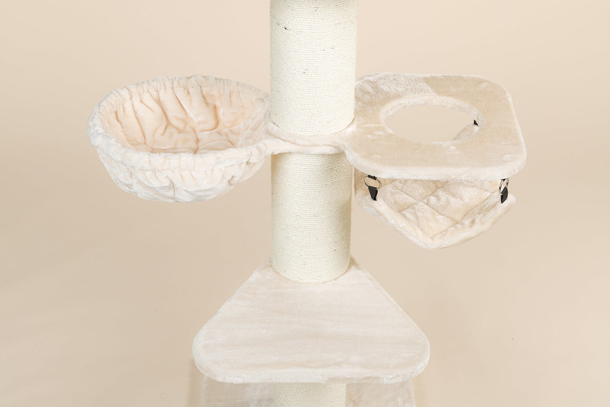 Cat Tree Royalty Crown Plus (Cream)