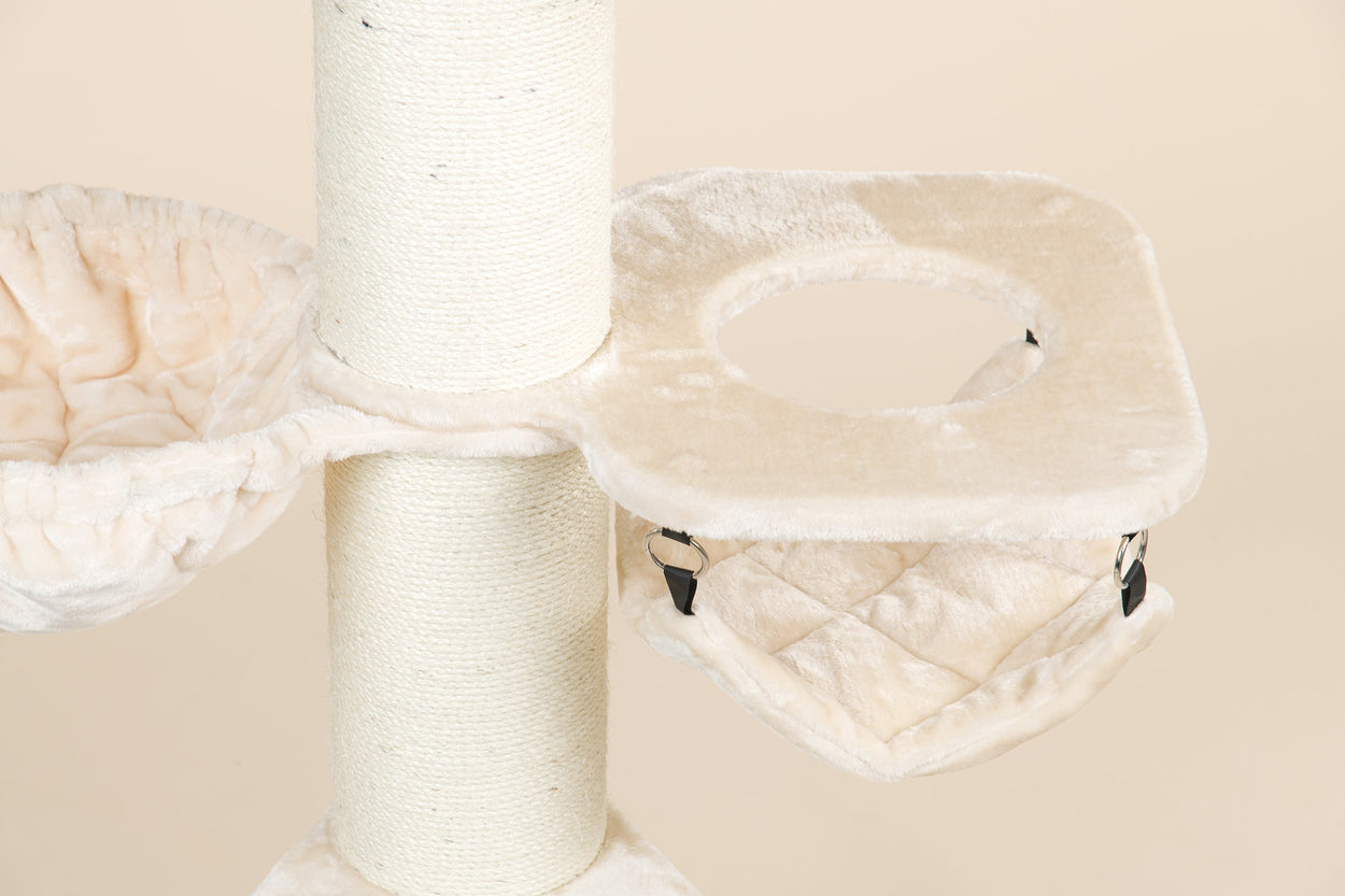 Cat Tree Royalty Crown Plus (Cream)
