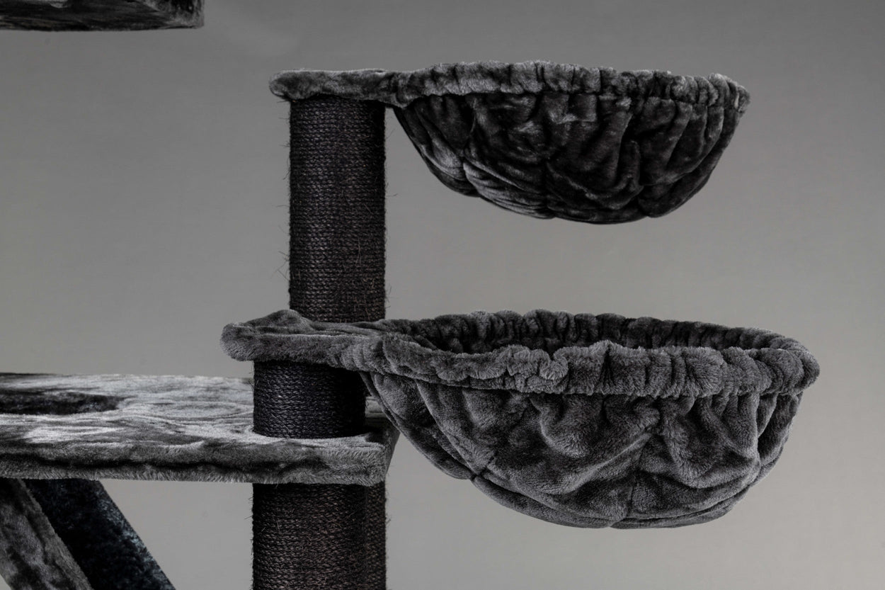 Cat Tree Kilimandjaro de Luxe Blackline Plus (Dark Grey)