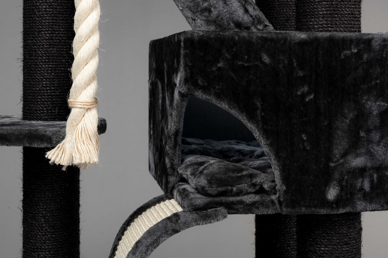 Cat Tree Kilimandjaro de Luxe Blackline Plus (Dark Grey)