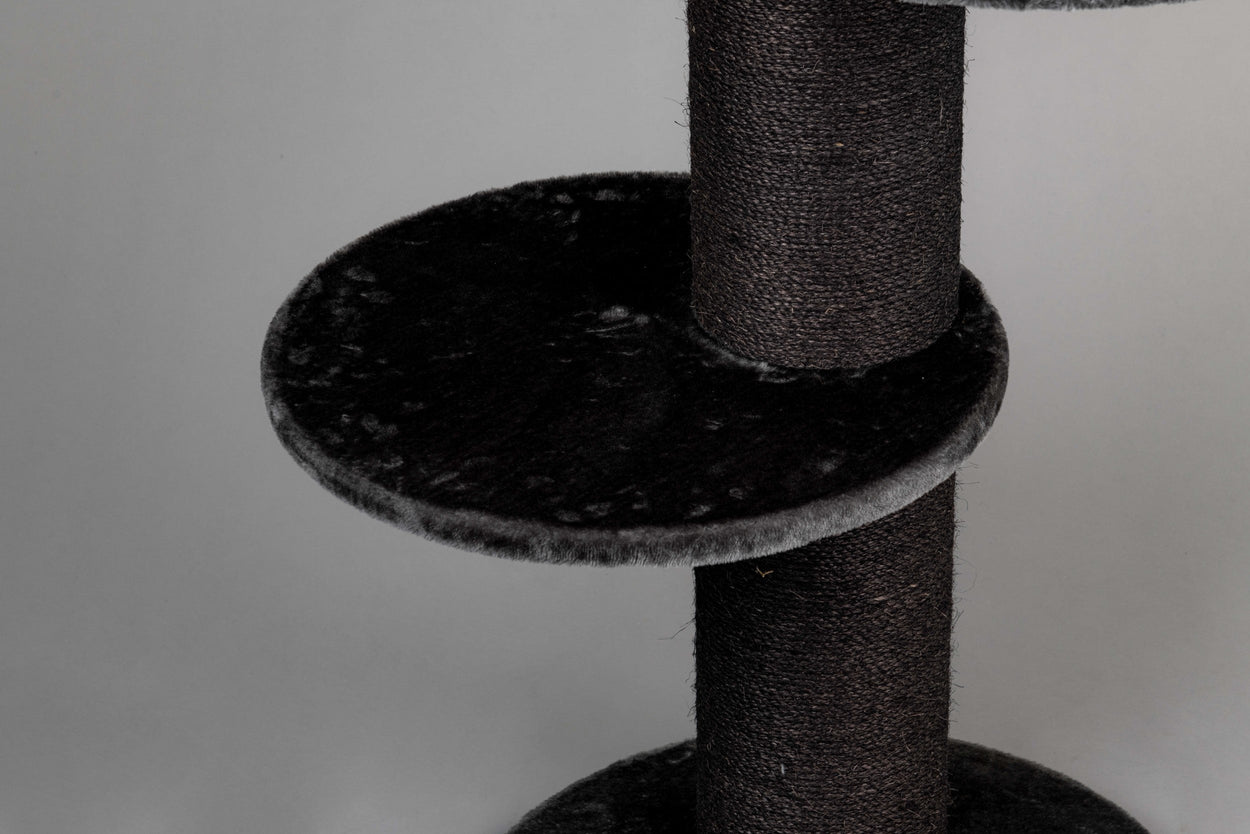 Cat Tree Maine Coon Sleeper Blackline Crown Plus (Dark Grey)