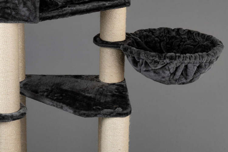 Cat Tree Corner Coon (Dark Grey)