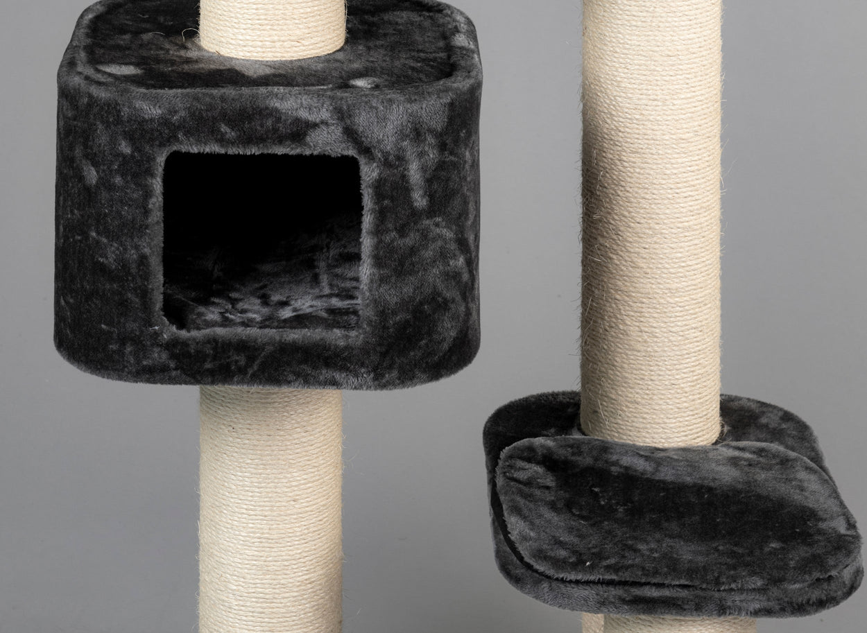Cat Tree Devon Rex (Dark Grey)