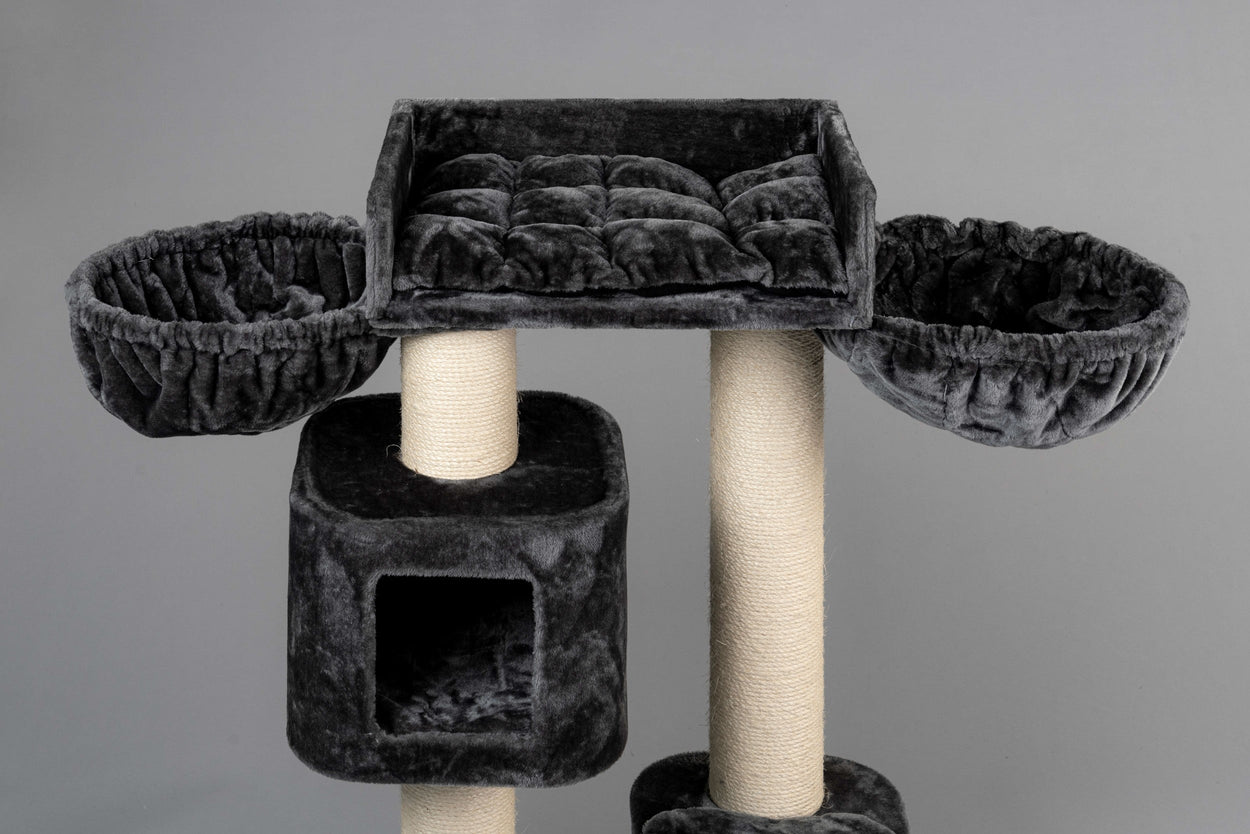 Cat Tree Devon Rex Plus (Dark Grey)