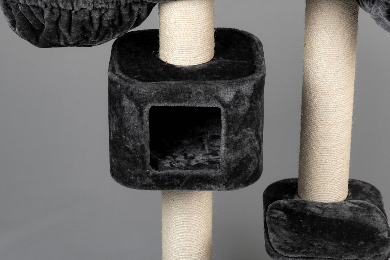 Cat Tree Devon Rex Plus (Dark Grey)