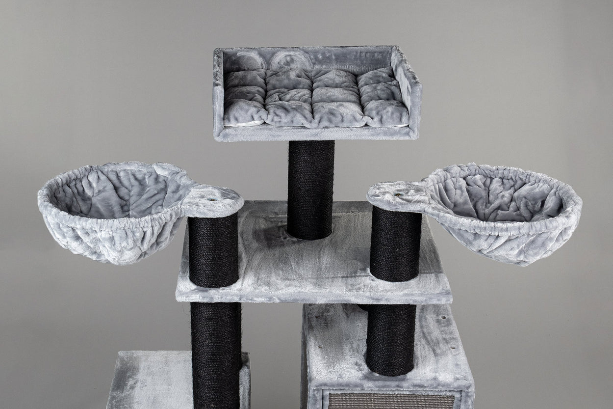 Cat Tree Cat Paradise Blackline (Light Grey)