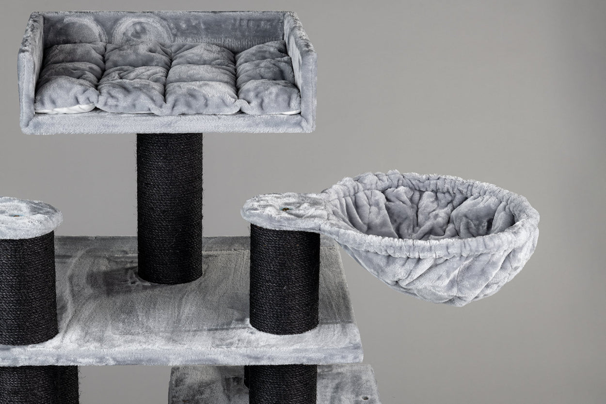 Cat Tree Cat Paradise Blackline (Light Grey)