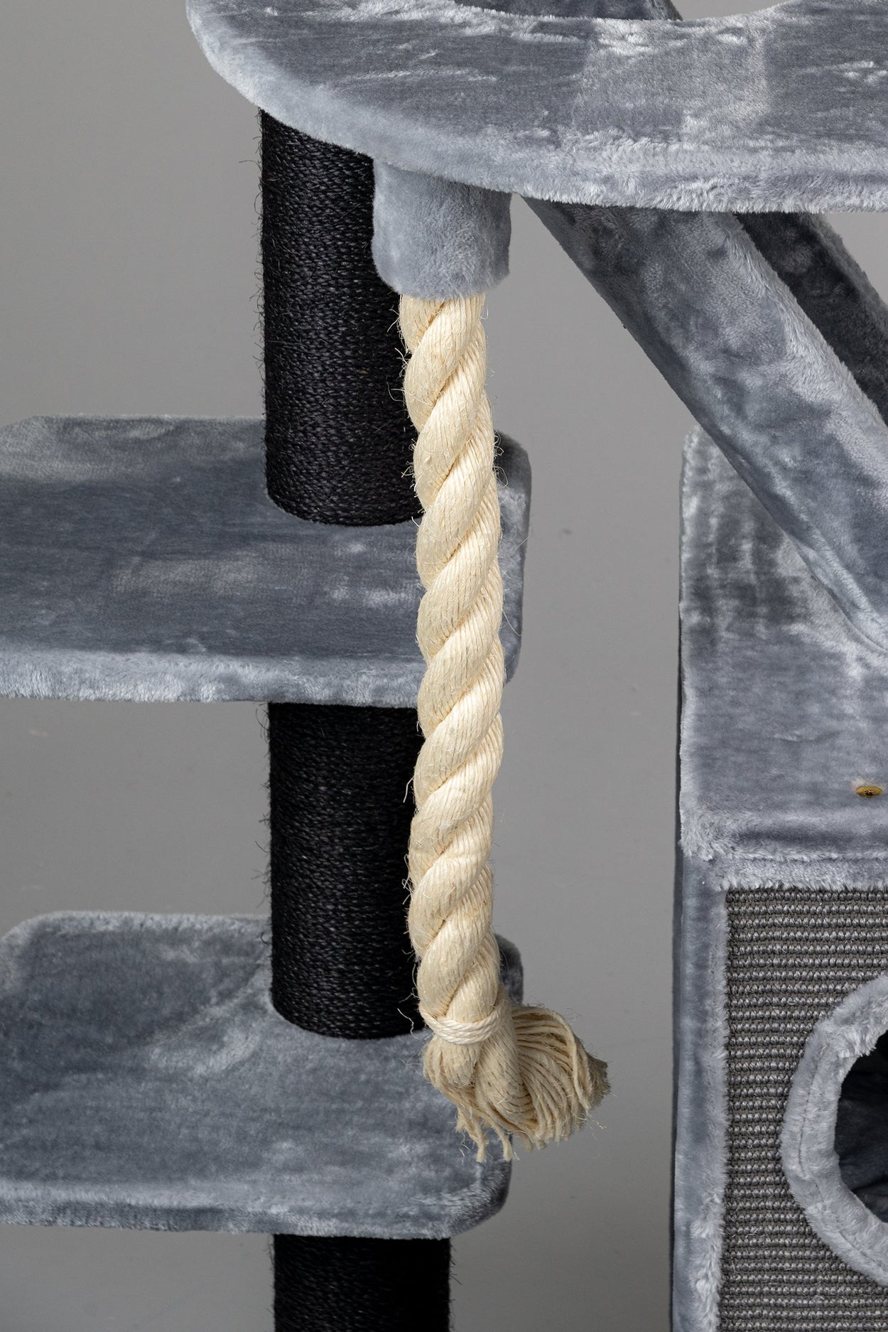 Cat Tree Cat Penthouse Blackline (Light Grey)