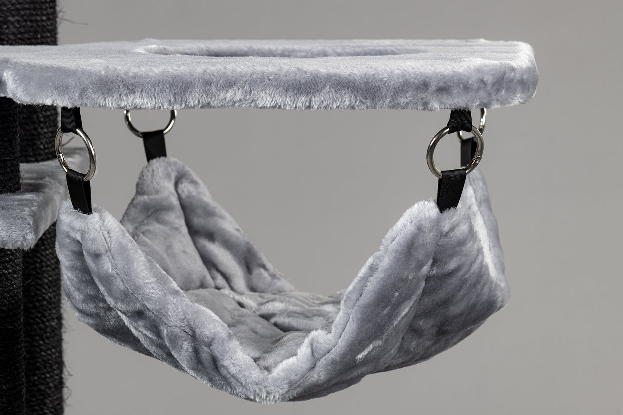 Cat Tree Cat Penthouse Blackline Crown (Light Grey)