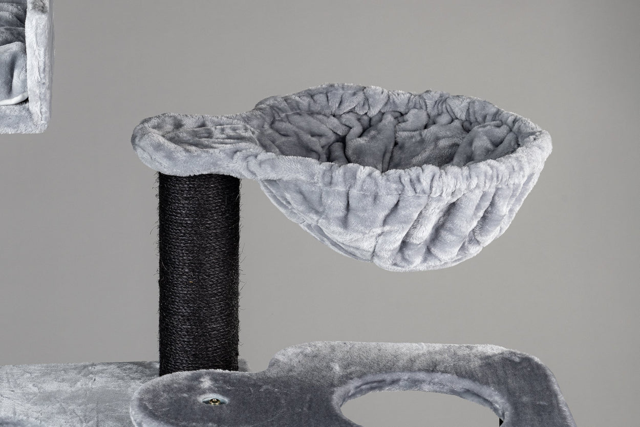 Cat Tree Kilimandjaro de Luxe Blackline Crown (Light Grey)