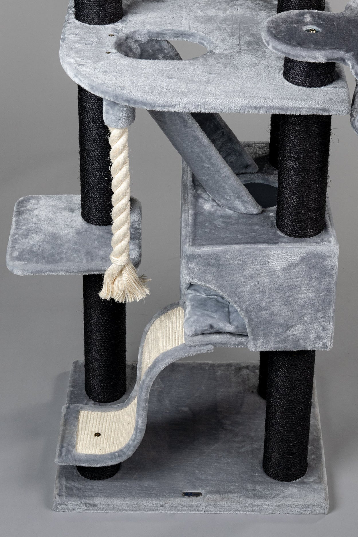 Cat Tree Kilimandjaro de Luxe Blackline Crown (Light Grey)