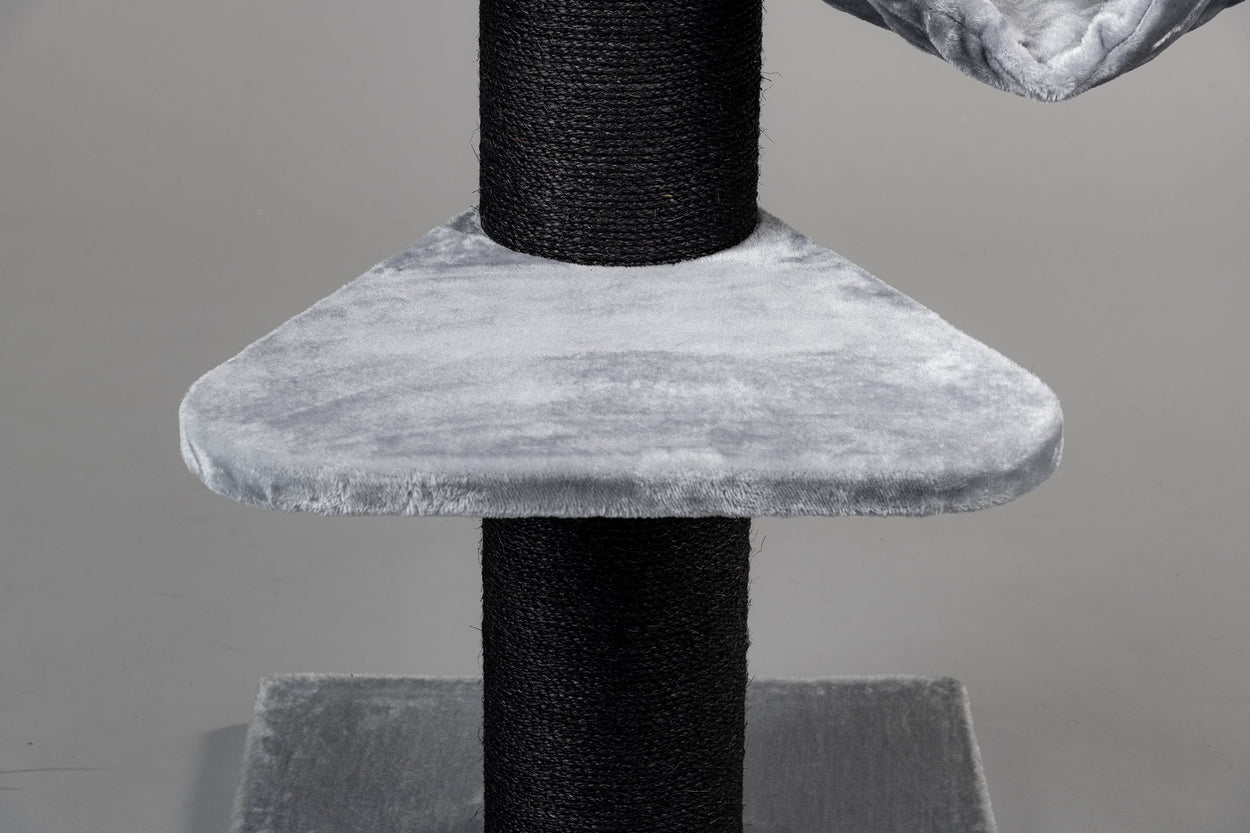 Cat Tree Royalty Blackline Crown Plus (Light Grey)