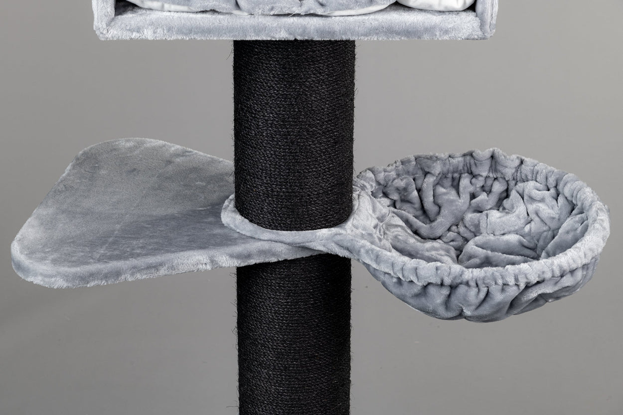 Cat Tree Royalty Blackline Plus (Light Grey)