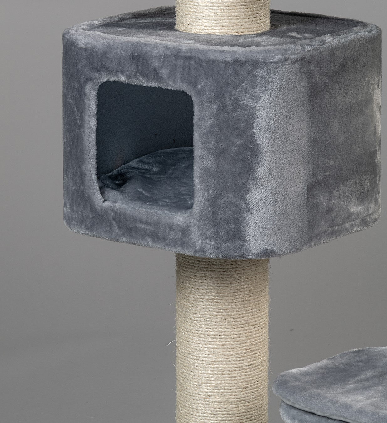Cat Tree Devon Rex (Light Grey)