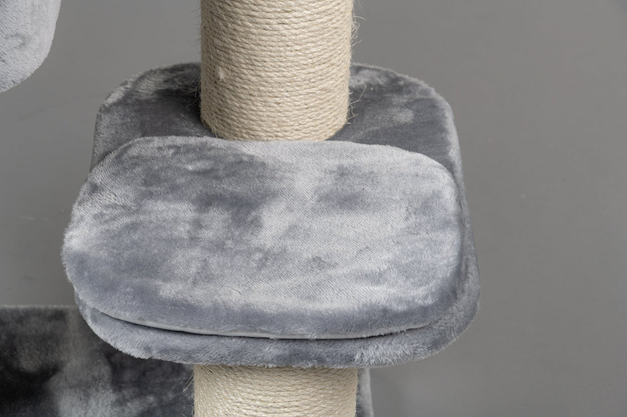 Cat Tree Devon Rex Plus (Light Grey)