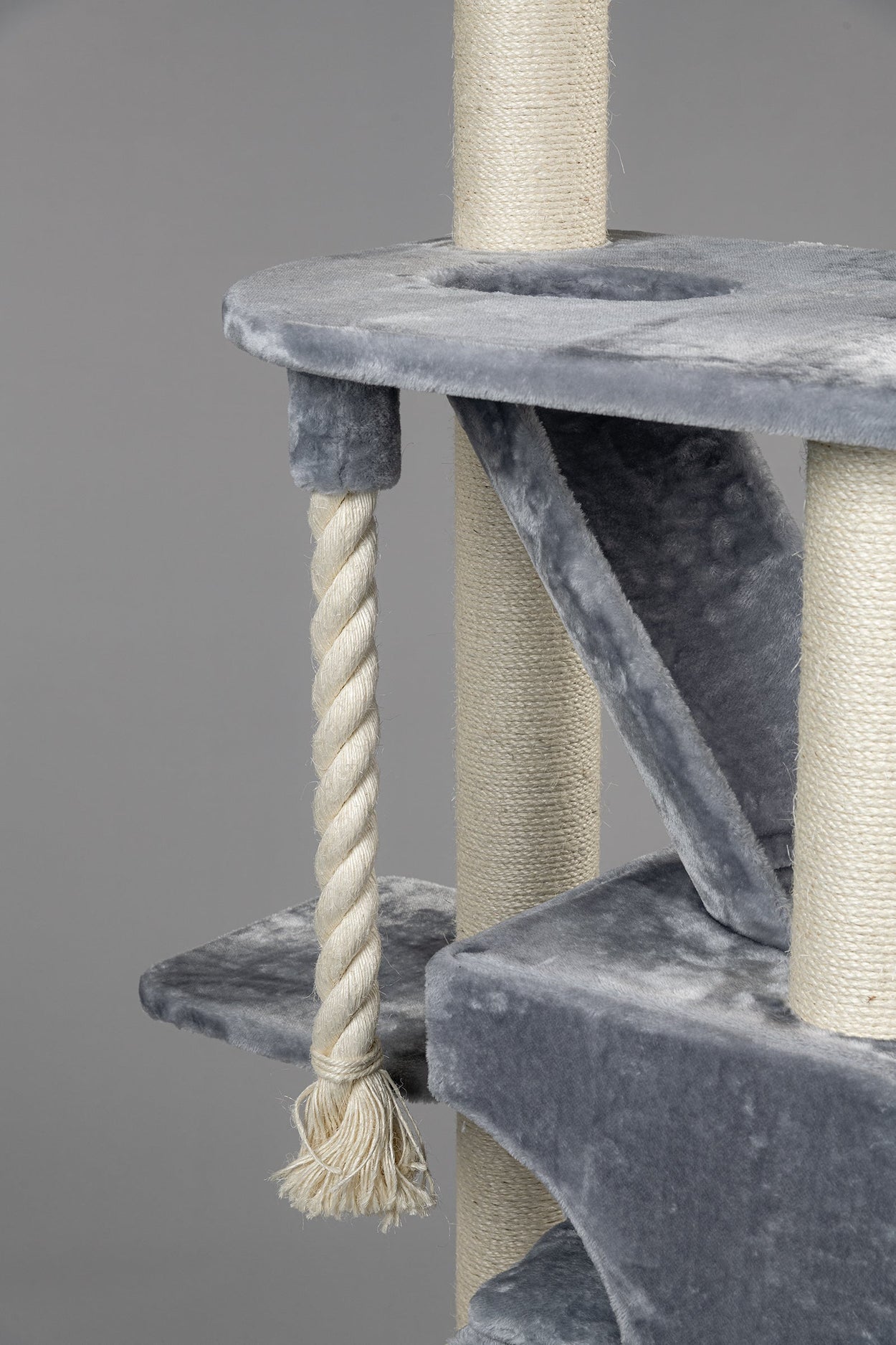 Cat Tree Kilimandjaro de Luxe (Light Grey)