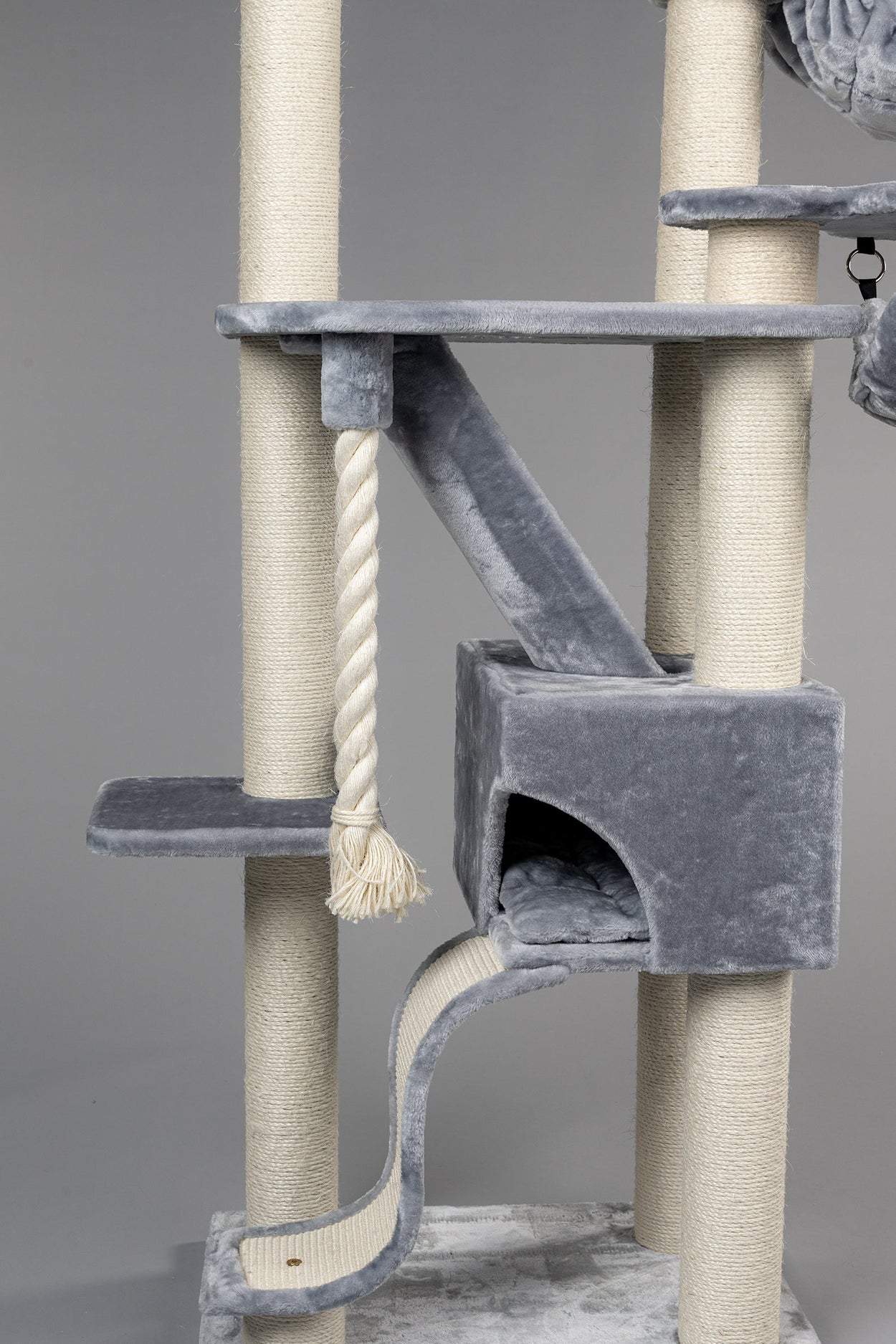 Cat Tree Kilimandjaro de Luxe Crown (Light Grey)