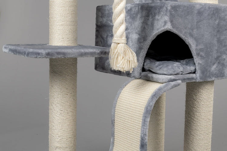 Cat Tree Kilimandjaro de Luxe Crown (Light Grey)