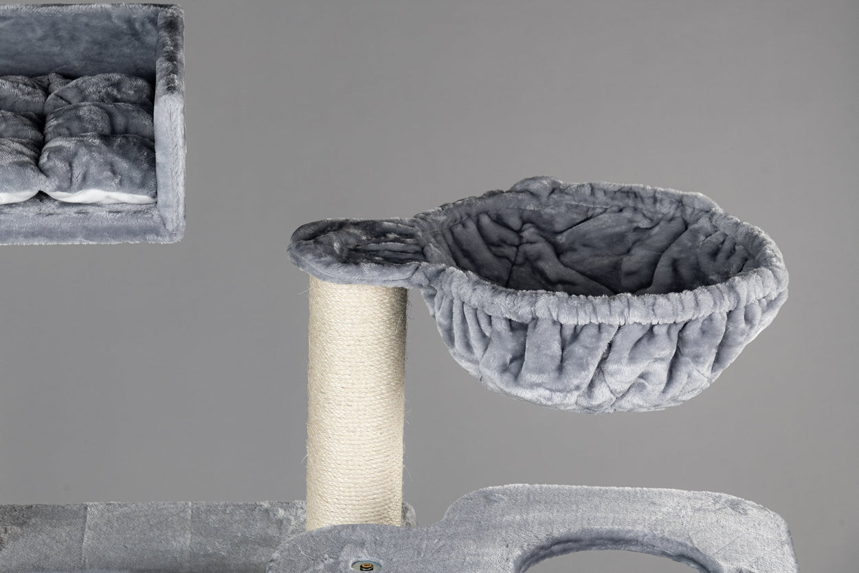 Cat Tree Kilimandjaro de Luxe Crown (Light Grey)