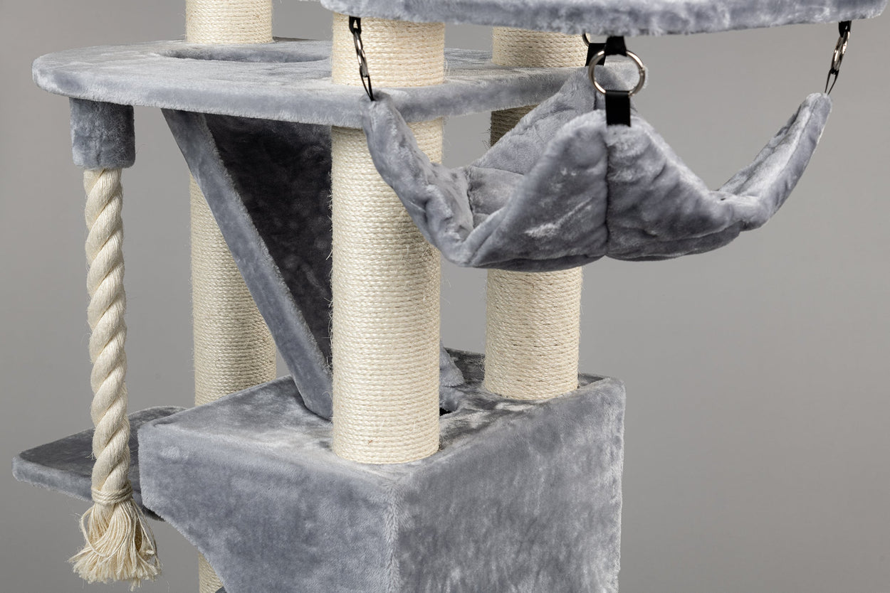 Cat Tree Kilimandjaro de Luxe Crown (Light Grey)