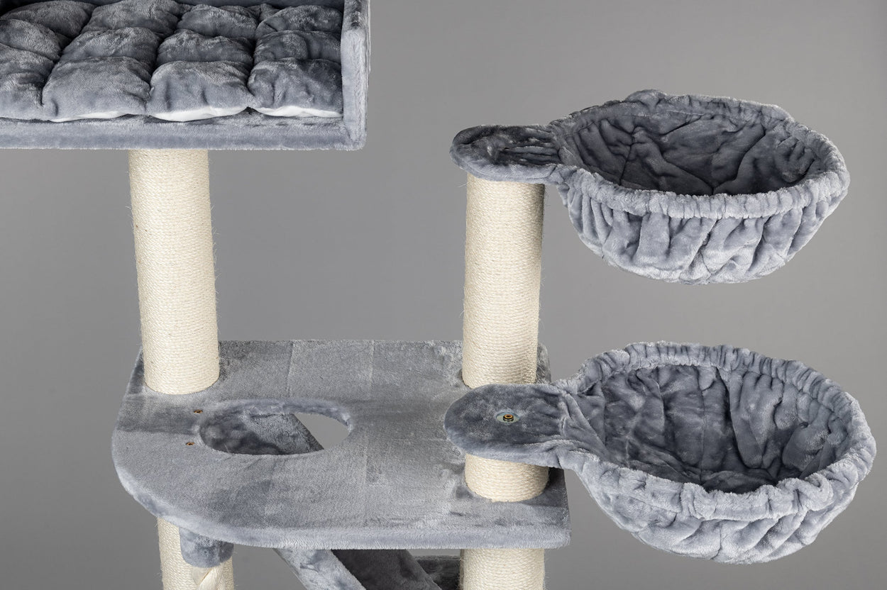 Cat Tree Kilimandjaro de Luxe Plus (Light Grey)