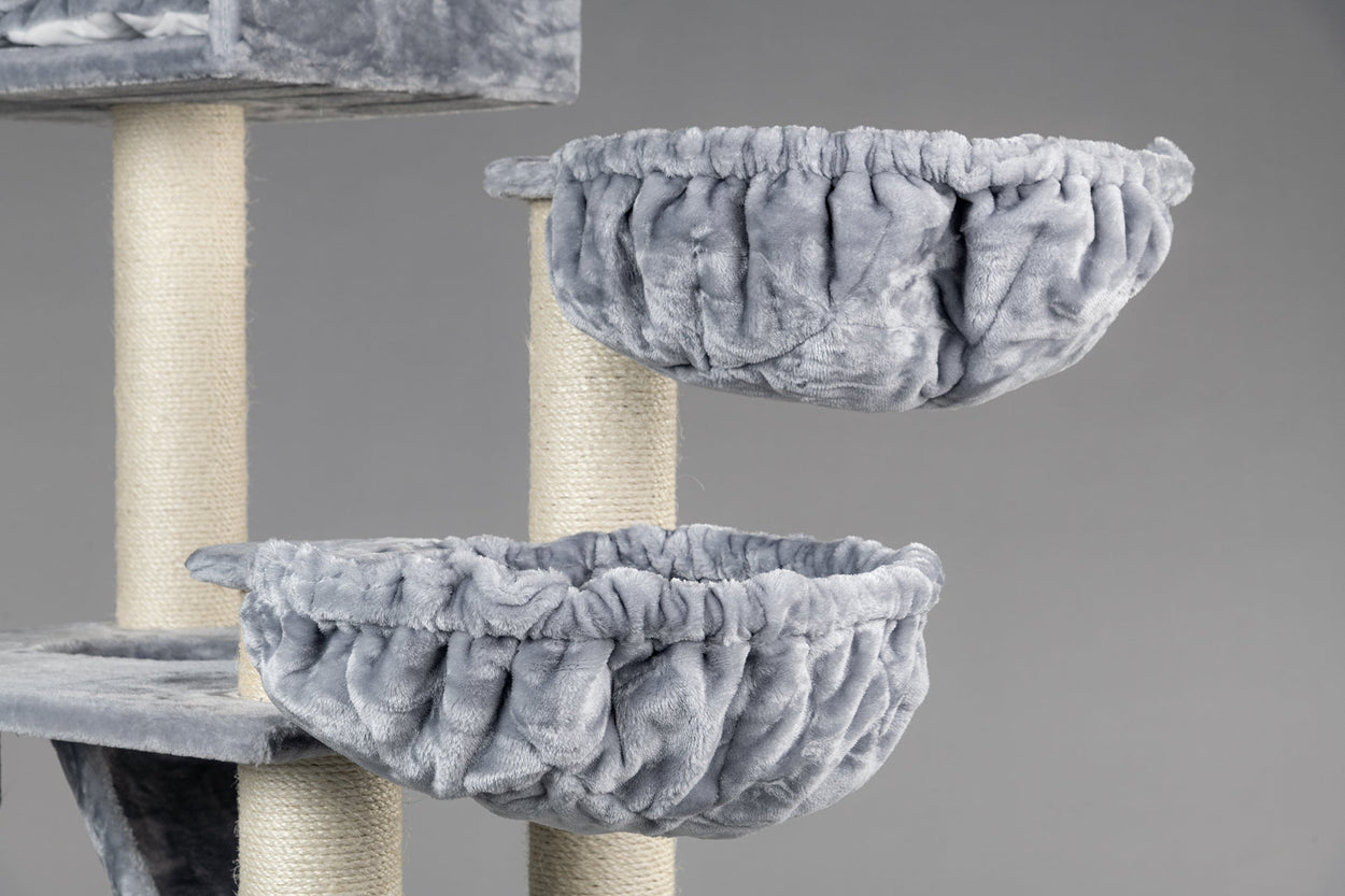 Cat Tree Kilimandjaro de Luxe Plus (Light Grey)
