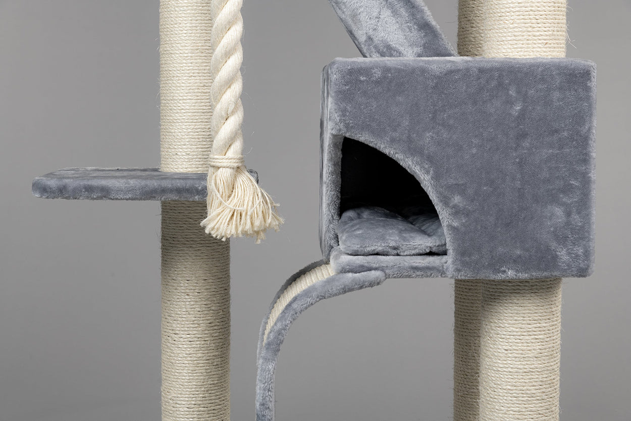 Cat Tree Kilimandjaro de Luxe Plus (Light Grey)