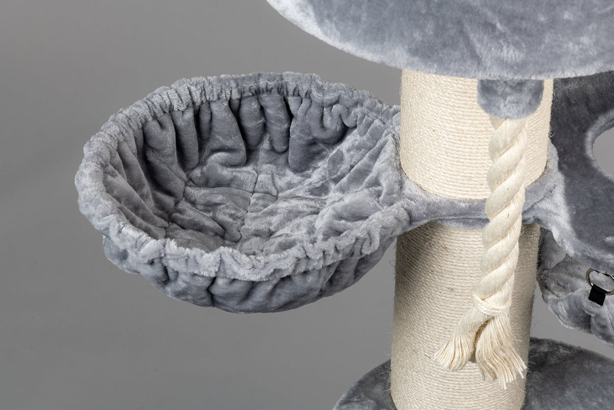 Cat Tree Maine Coon Sleeper Crown Plus (Light Grey)