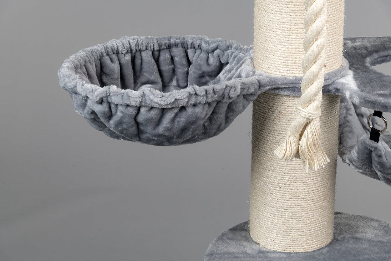 Cat Tree Maine Coon Sleeper Crown Plus (Light Grey)