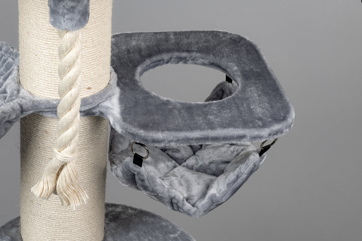 Cat Tree Maine Coon Sleeper Crown Plus (Light Grey)