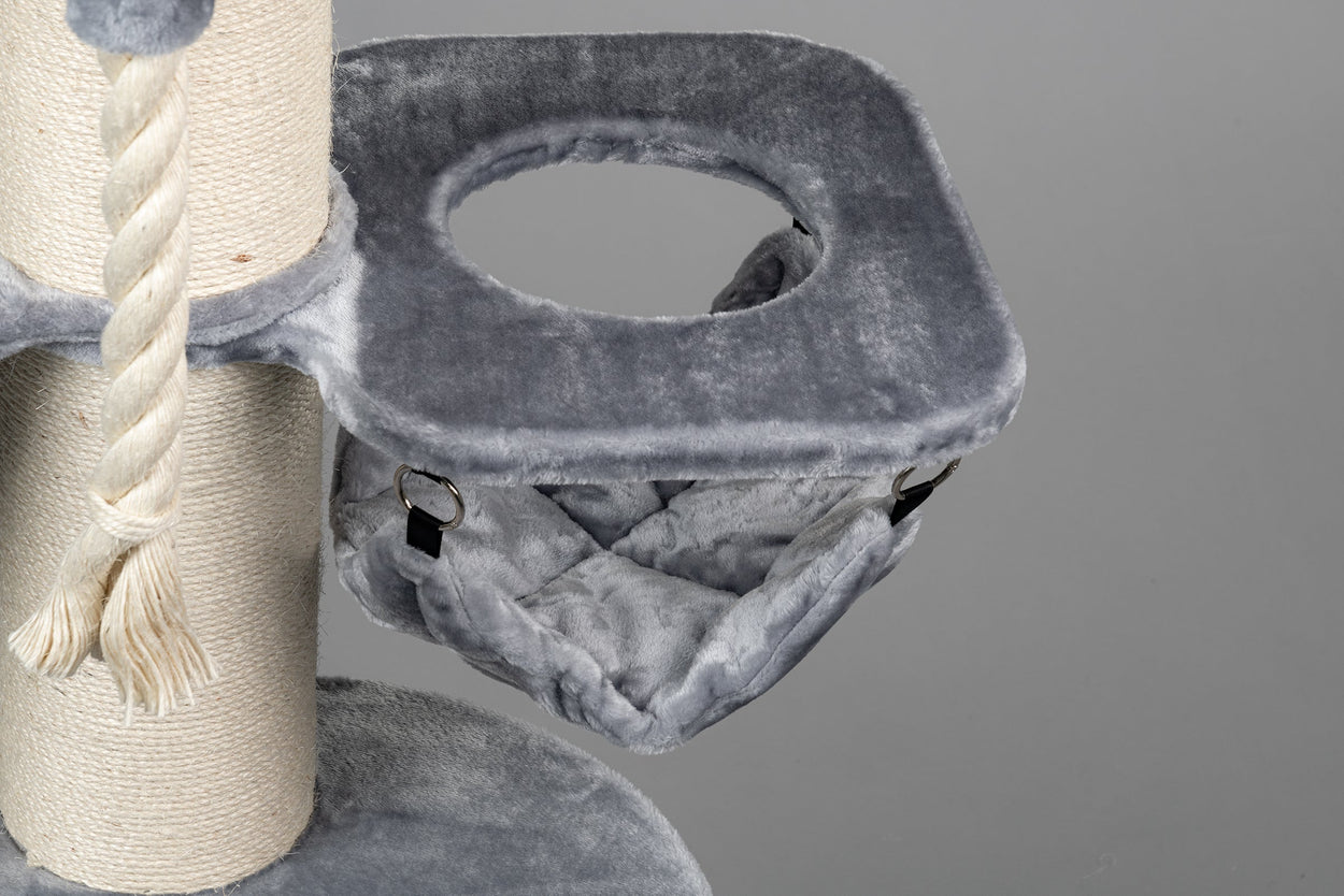 Cat Tree Maine Coon Sleeper Crown Plus (Light Grey)