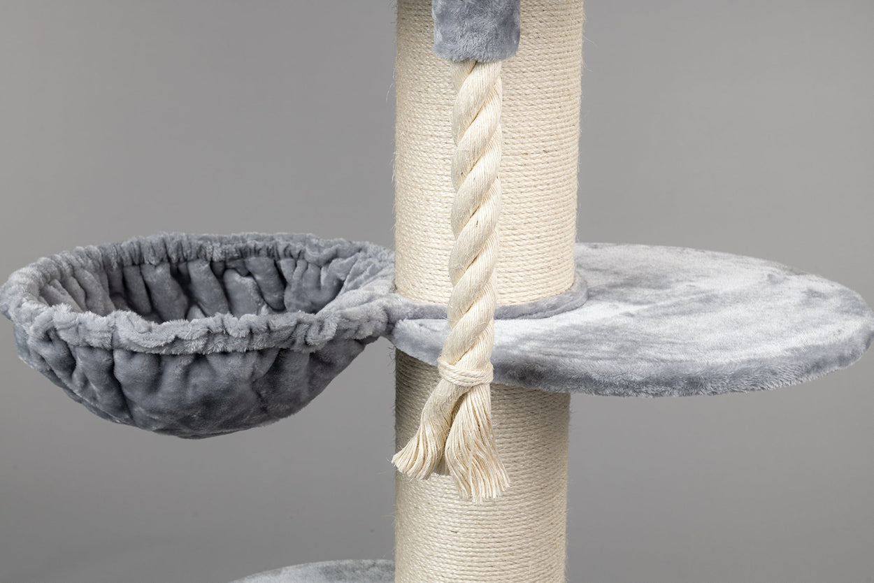 Cat Tree Maine Coon Sleeper Plus (Light Grey)