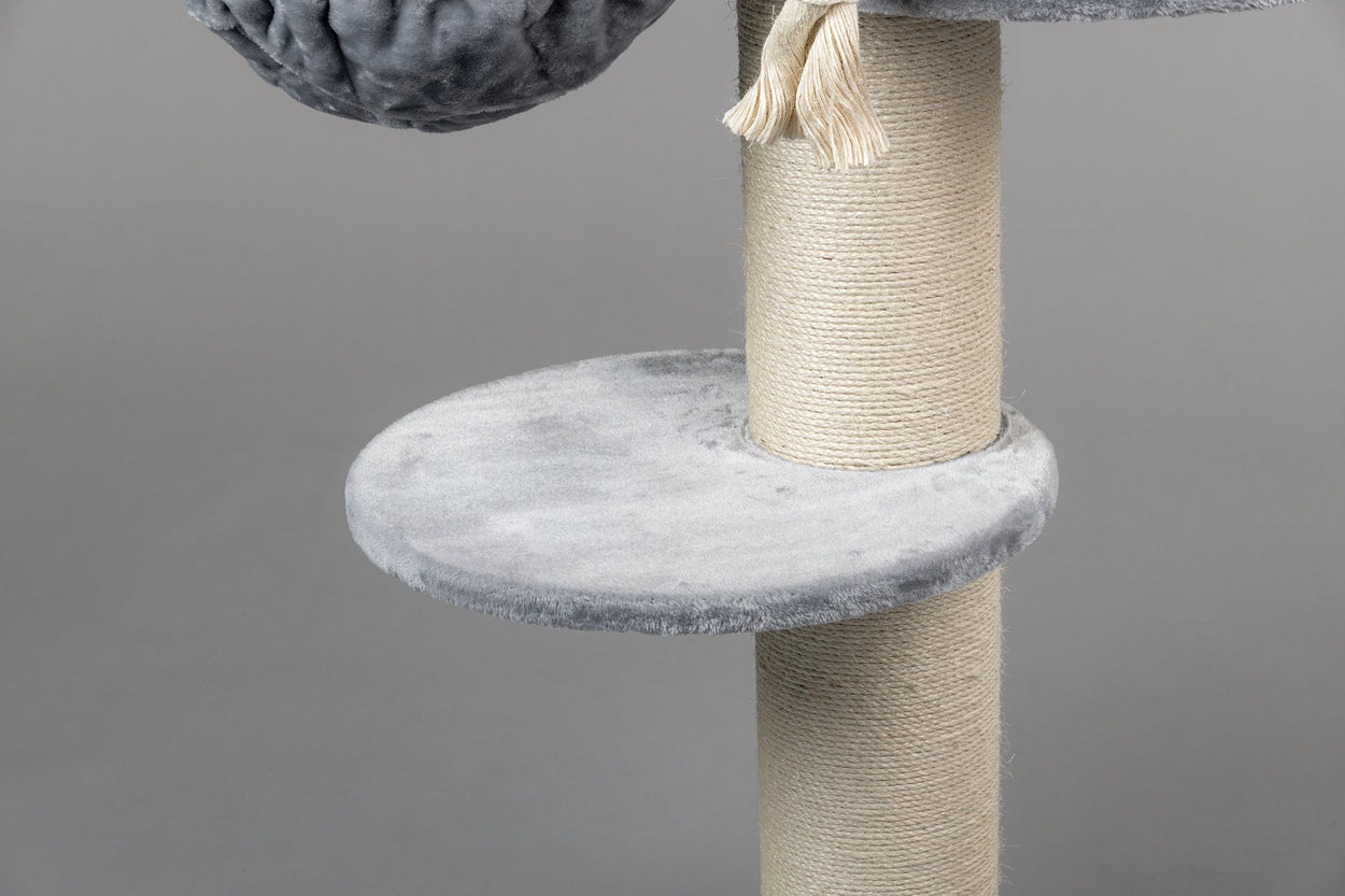 Cat Tree Maine Coon Sleeper Plus (Light Grey)