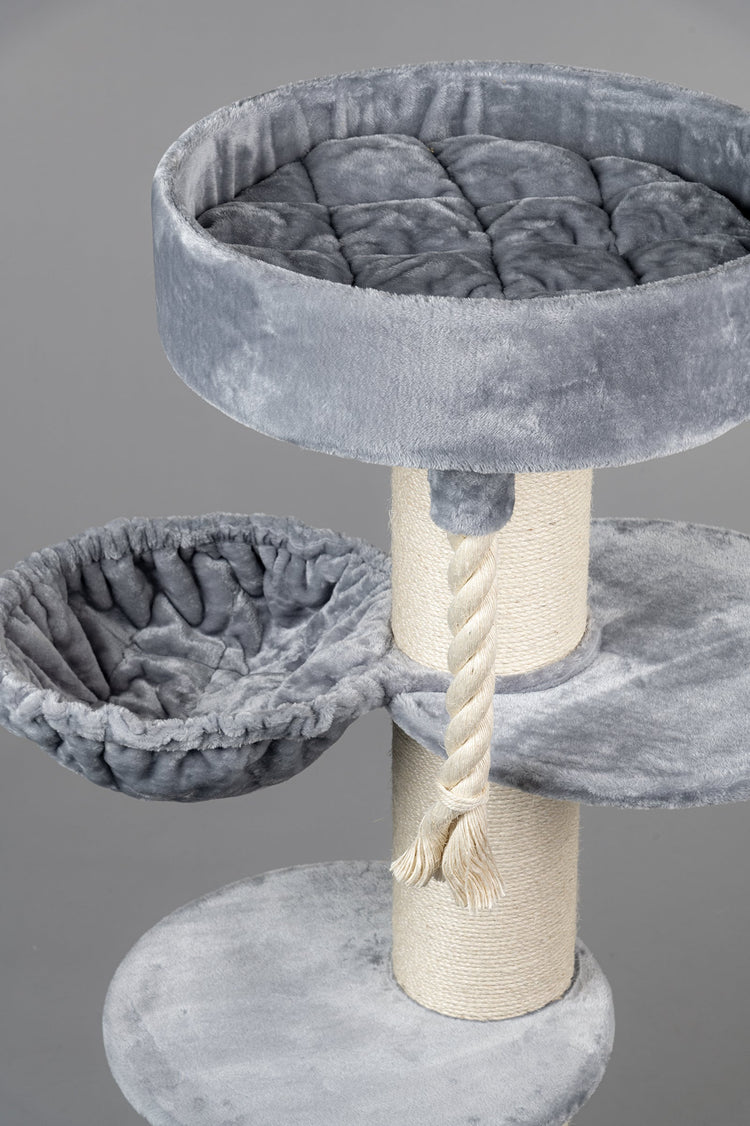 Cat Tree Maine Coon Sleeper Plus (Light Grey)