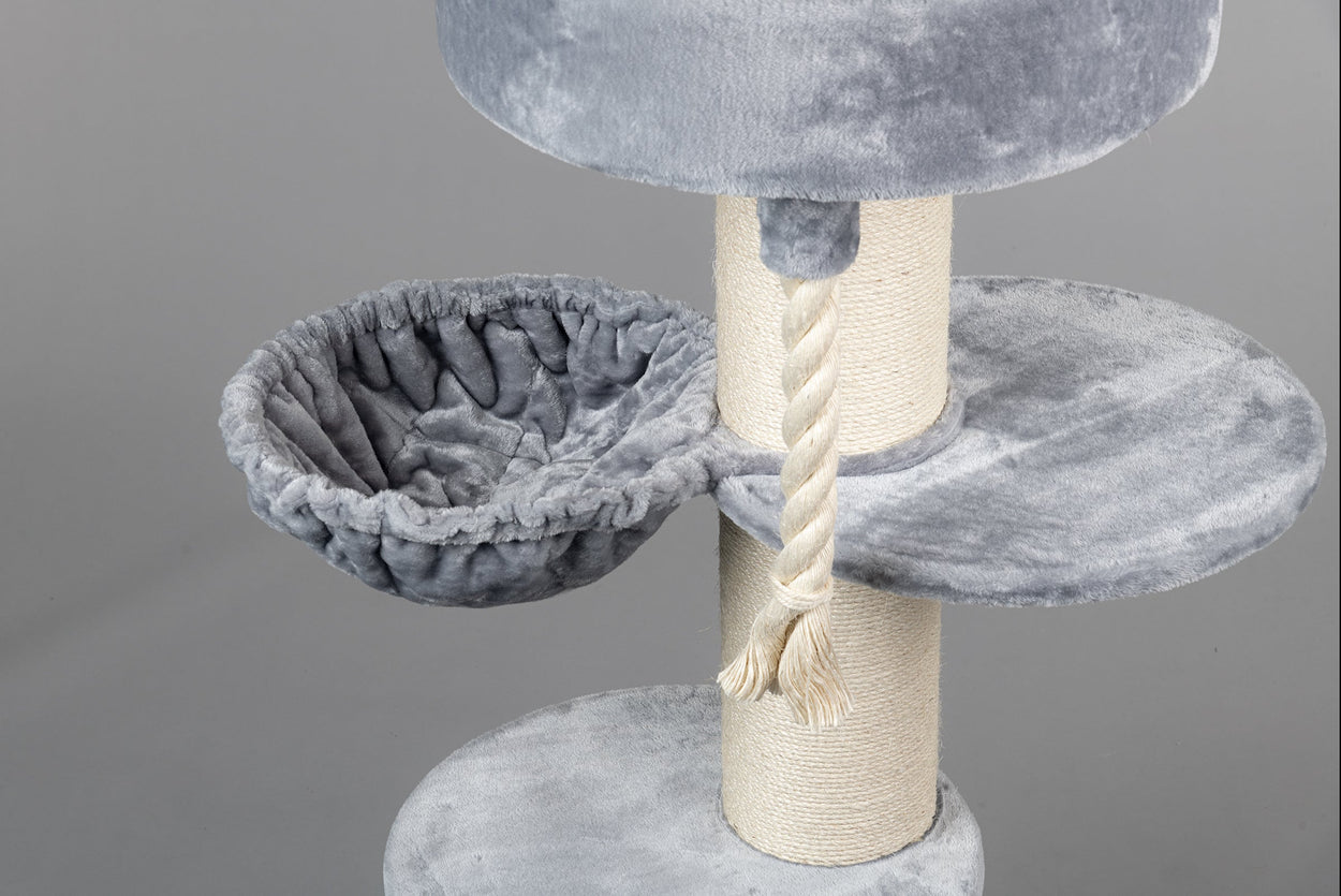 Cat Tree Maine Coon Sleeper Plus (Light Grey)
