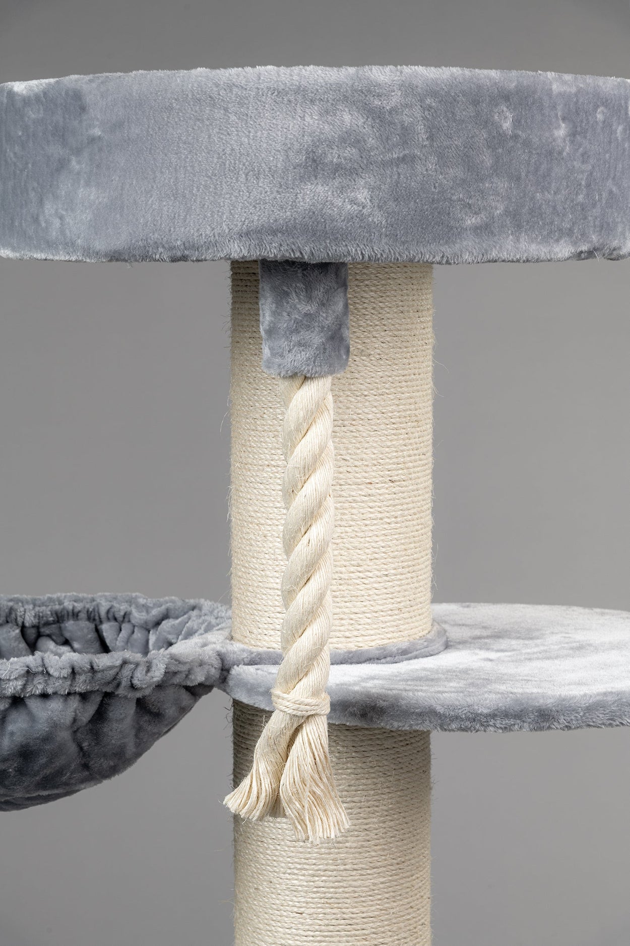 Cat Tree Maine Coon Sleeper Plus (Light Grey)