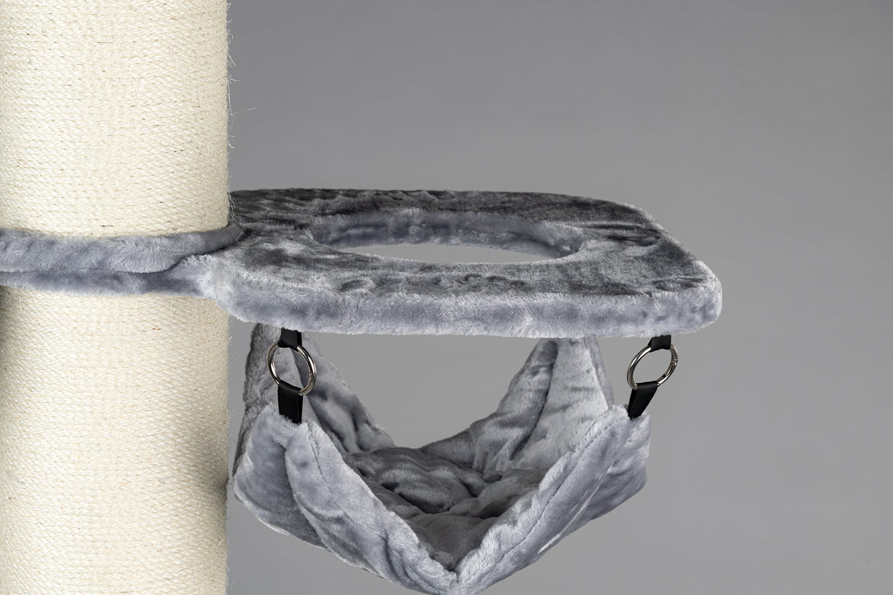 Cat Tree Royalty Crown (Light Grey)