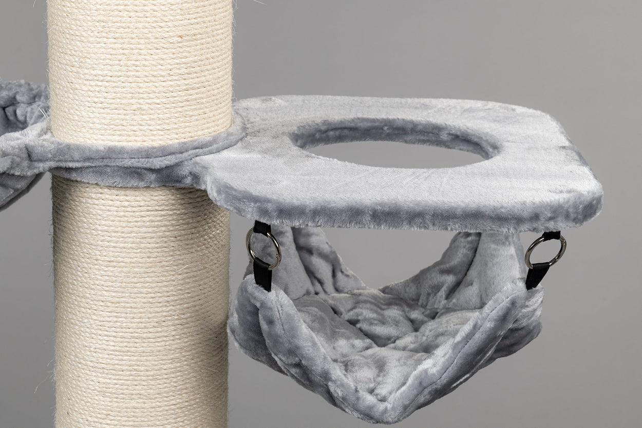 Cat Tree Royalty Crown Plus (Light Grey)