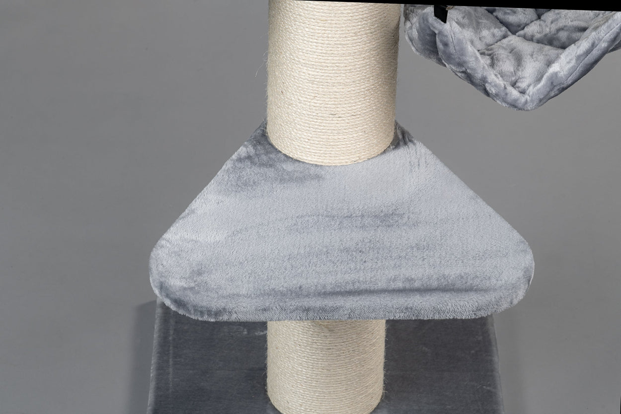 Cat Tree Royalty Crown Plus (Light Grey)