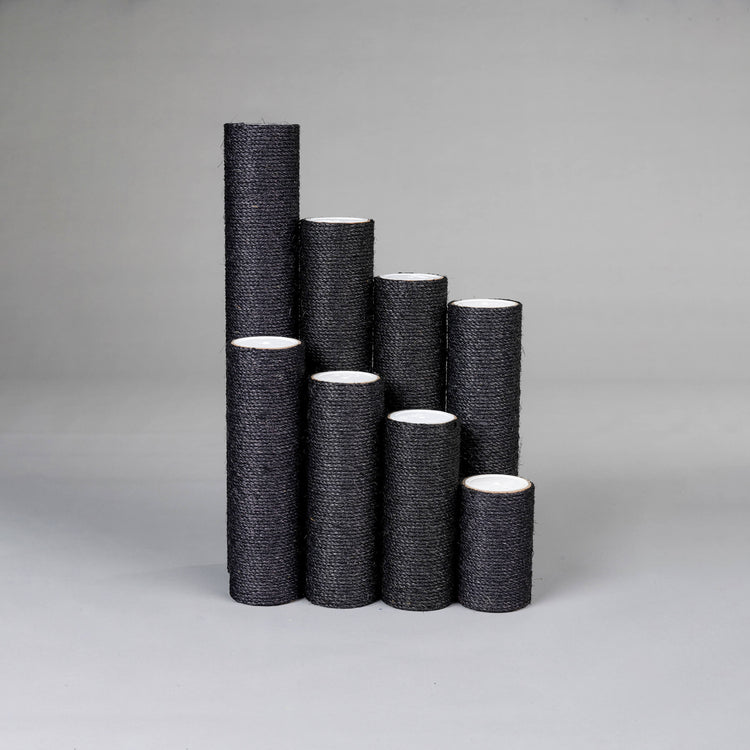 Sisal Pole 58.5 cm x 12 cmØ - M8 (Blackline)